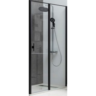 Душевая дверь Allen Brau Priority 120 3.31009.BBA профиль Черный